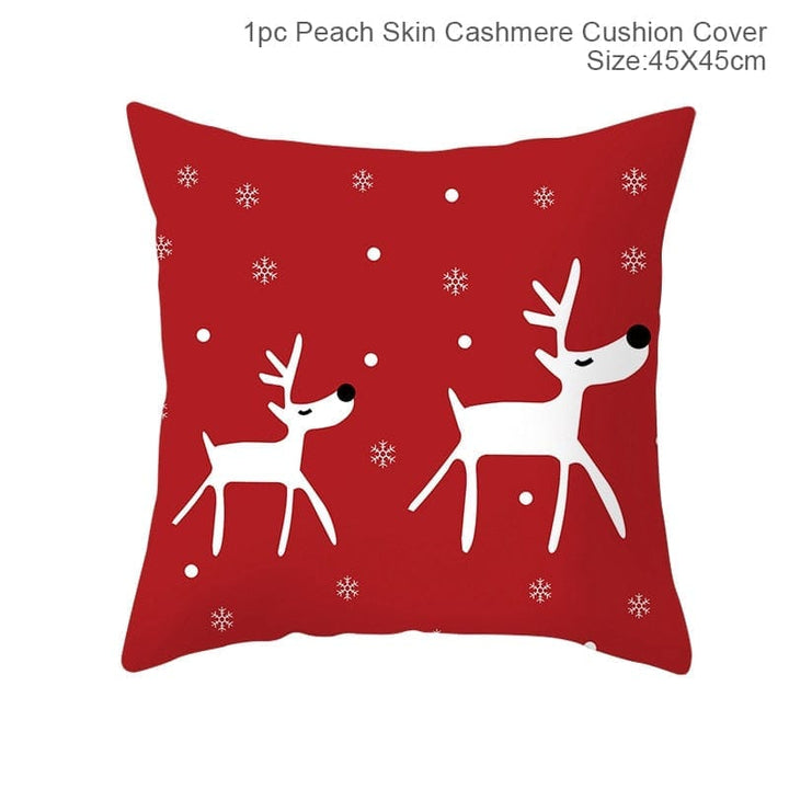 Christmas Cushion Cover Merry Christmas Decorations for Home 2022 Bennys Beauty World