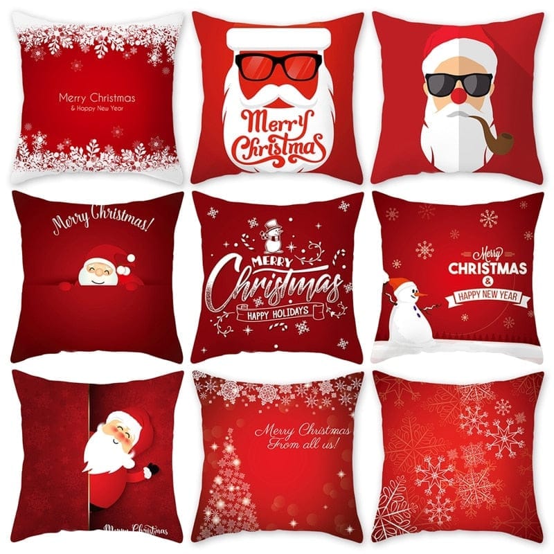 Christmas Cushion Cover Merry Christmas Decorations for Home 2022 Bennys Beauty World