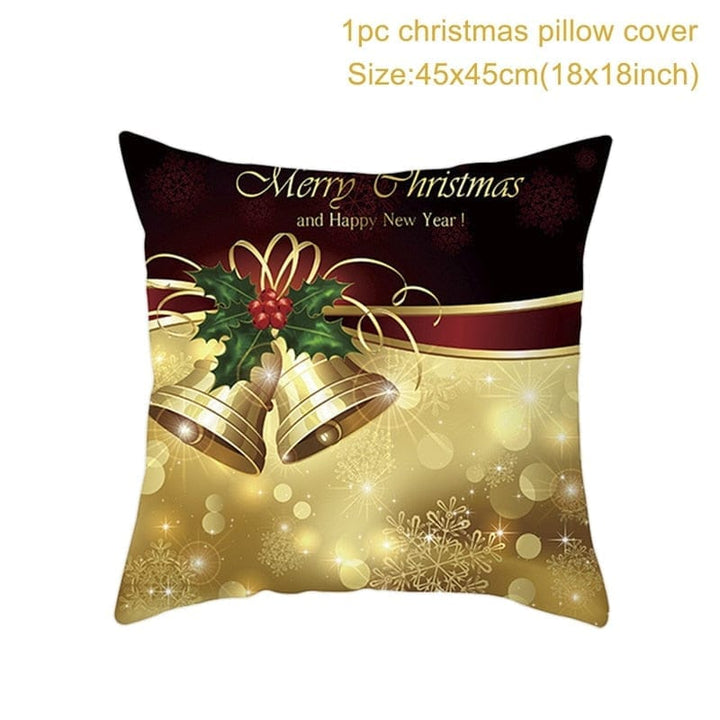 Christmas Cushion Cover Merry Christmas Decorations for Home 2022 Bennys Beauty World