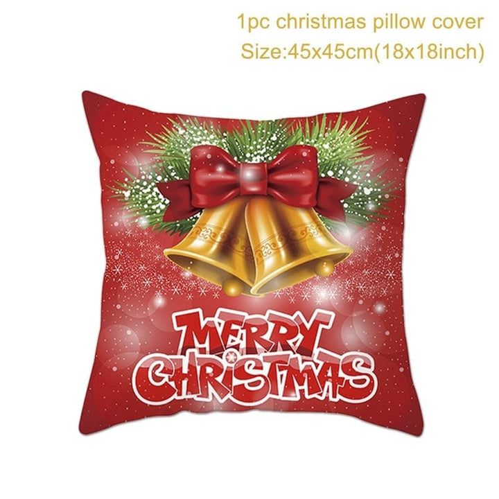 Christmas Cushion Cover Merry Christmas Decorations for Home 2022 Bennys Beauty World