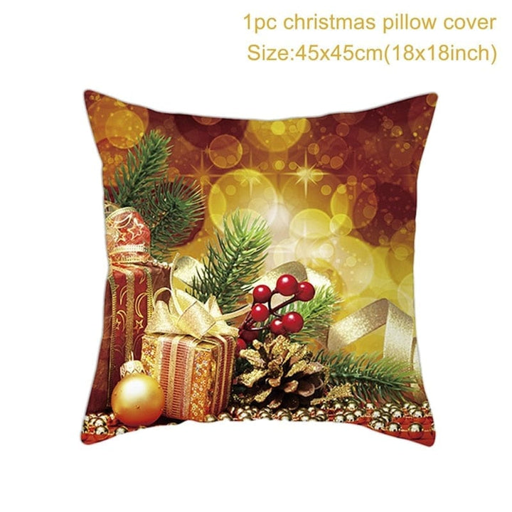 Christmas Cushion Cover Merry Christmas Decorations for Home 2022 Bennys Beauty World