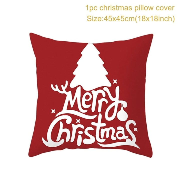 Christmas Cushion Cover Merry Christmas Decorations for Home 2022 Bennys Beauty World