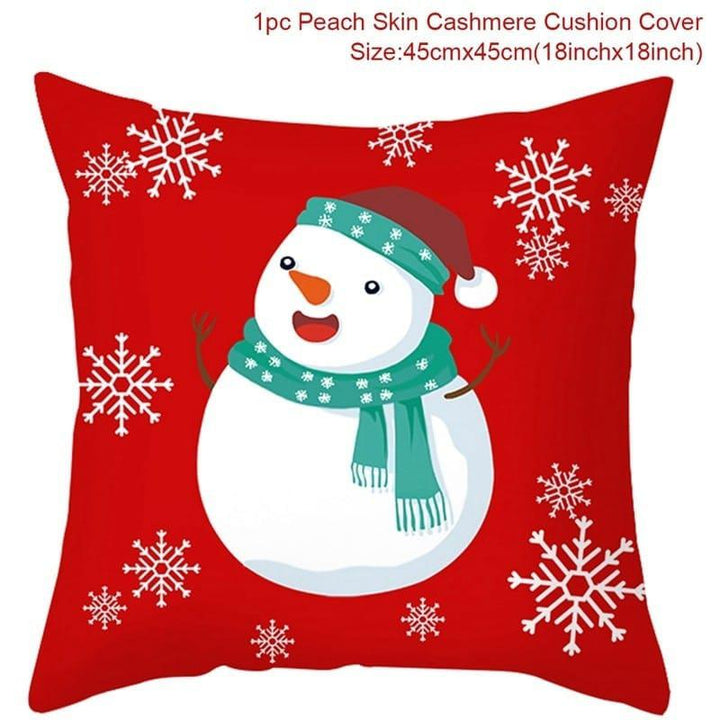Christmas Cushion Cover Merry Christmas Decorations for Home 2022 Bennys Beauty World