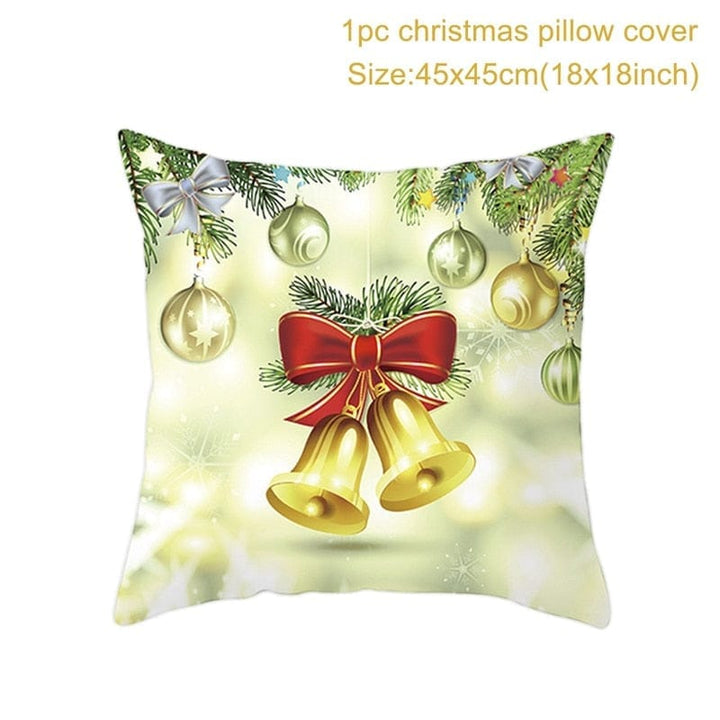 Christmas Cushion Cover Merry Christmas Decorations for Home 2022 Bennys Beauty World