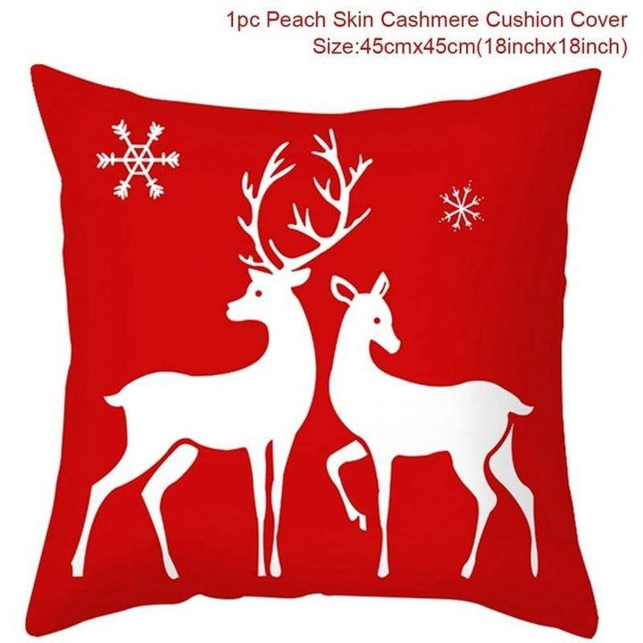 Christmas Cushion Cover Merry Christmas Decorations for Home 2022 Bennys Beauty World