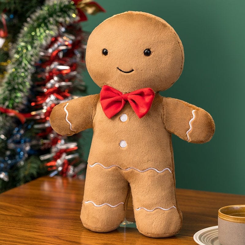 Christmas Gingerbread Man Igloo And Christmas Tree Plush Toy Bennys Beauty World