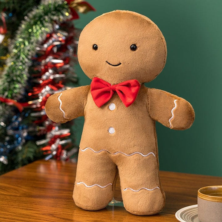 Christmas Gingerbread Man Igloo And Christmas Tree Plush Toy Bennys Beauty World