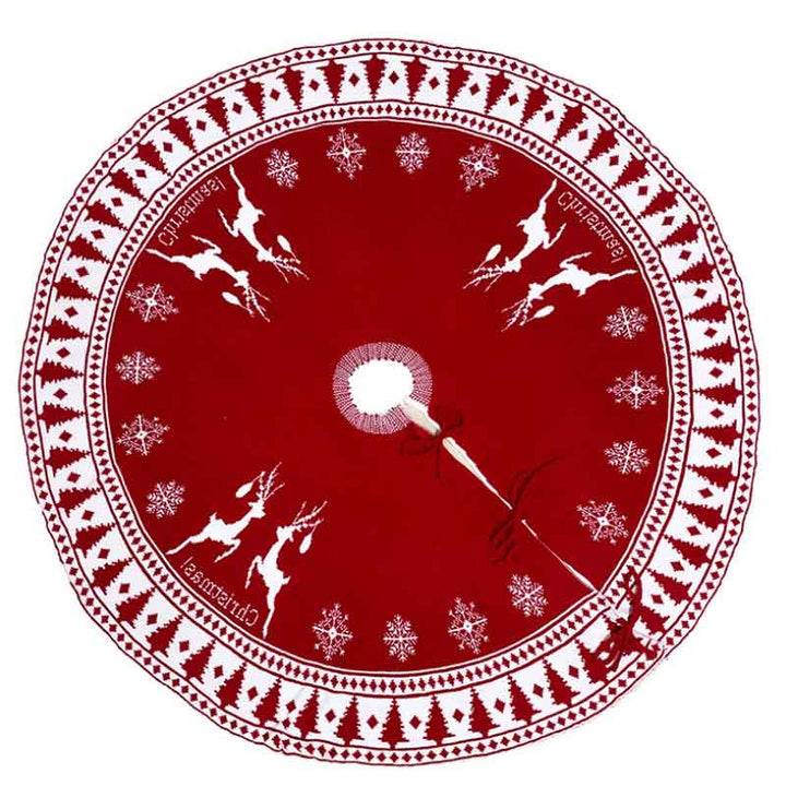 Christmas tree bottom decoration snowflake Christmas tree skirt BENNYS