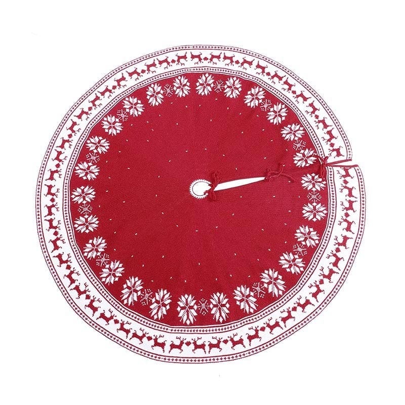 Christmas tree bottom decoration snowflake Christmas tree skirt BENNYS