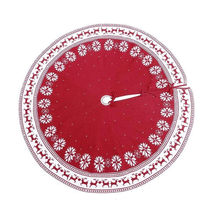 Christmas tree bottom decoration snowflake Christmas tree skirt BENNYS