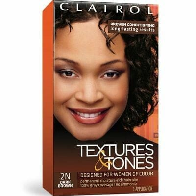 Clairol Textures & Tones Permanent Hair Color Dye Kit Bennys Beauty World