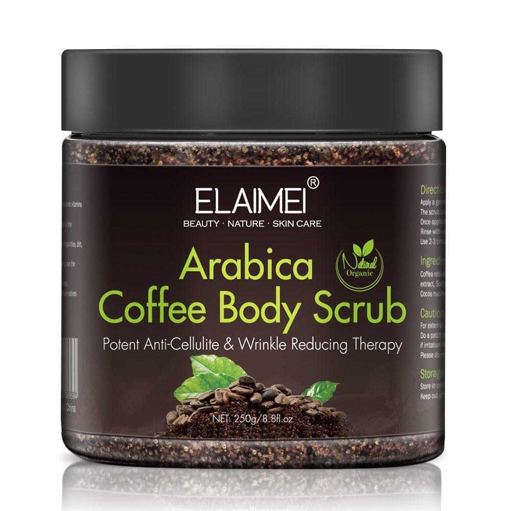 Coffee scrub exfoliating body scrub Bennys Beauty World