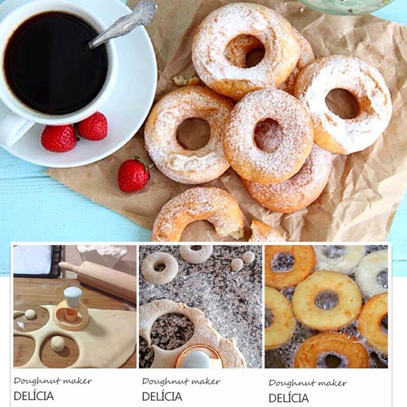 Creative DIY Donut Mold Cake Decorating Tools Plastic Desserts  Cutter Bennys Beauty World