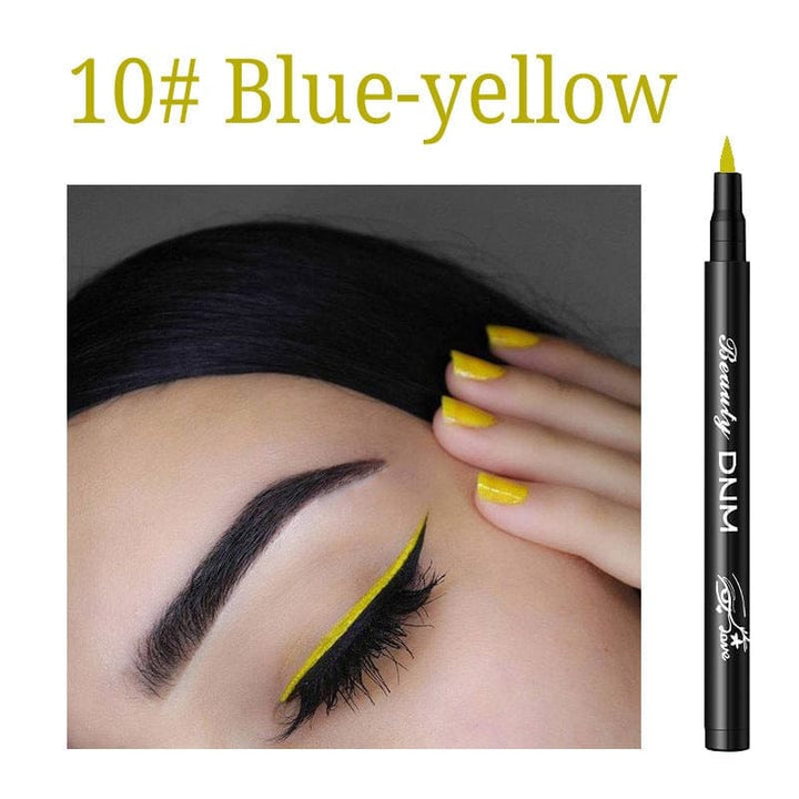 Dnm Color Eyeliner Long-Lasting Waterproof And Non-Smudge Liquid Eyeliner Bennys Beauty World
