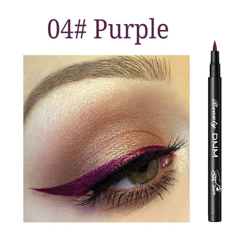 Dnm Color Eyeliner Long-Lasting Waterproof And Non-Smudge Liquid Eyeliner Bennys Beauty World