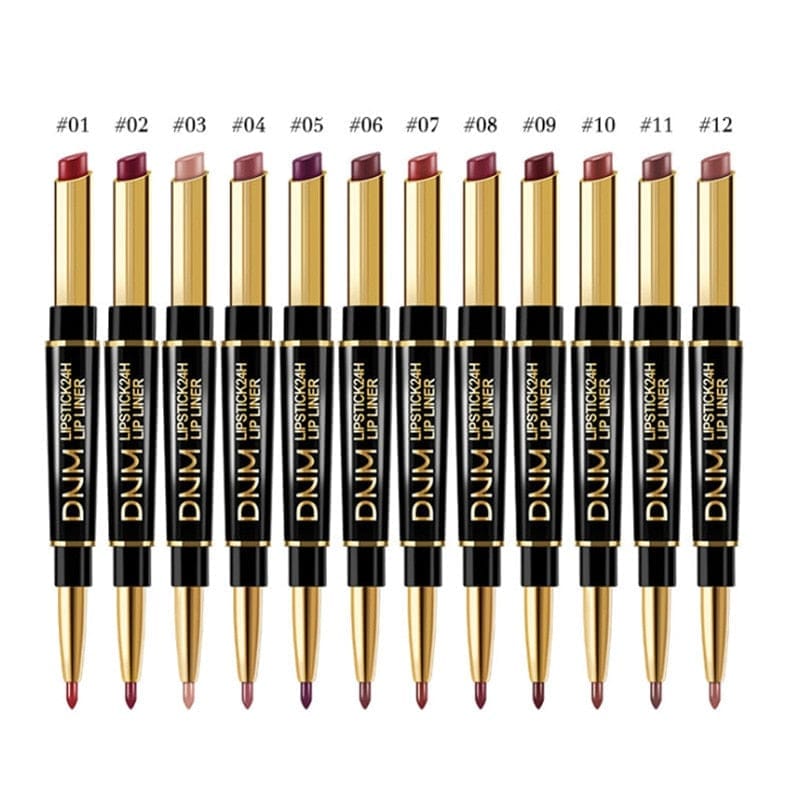 Double Ended Matte Lipstick Long Lasting Waterproof Lipsticks Bennys Beauty World