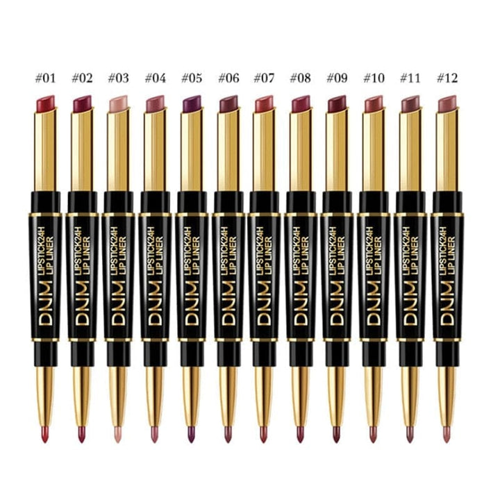 Double Ended Matte Lipstick Long Lasting Waterproof Lipsticks Bennys Beauty World