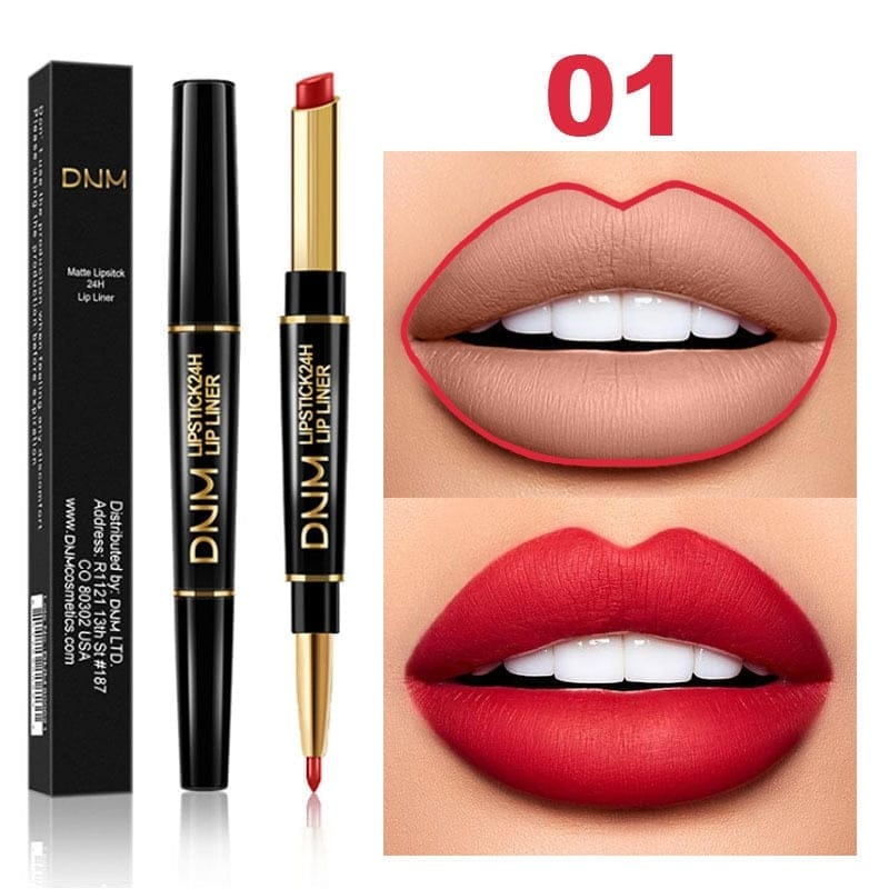 Double Ended Matte Lipstick Long Lasting Waterproof Lipsticks Bennys Beauty World