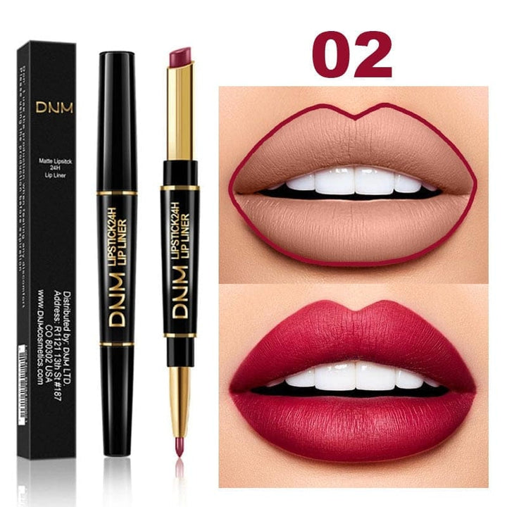 Double Ended Matte Lipstick Long Lasting Waterproof Lipsticks Bennys Beauty World