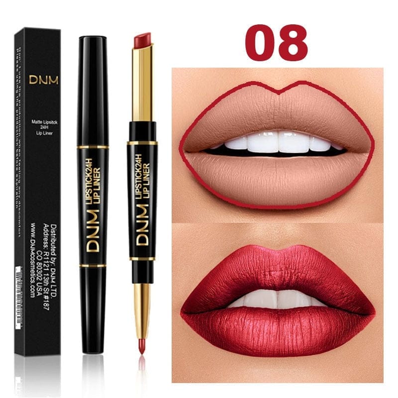 Double Ended Matte Lipstick Long Lasting Waterproof Lipsticks Bennys Beauty World