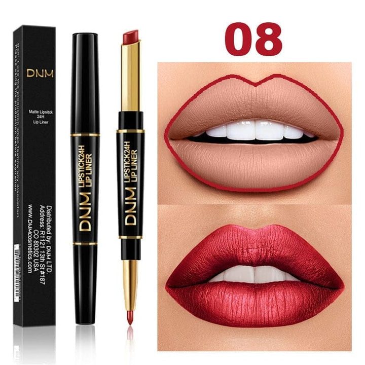 Double Ended Matte Lipstick Long Lasting Waterproof Lipsticks Bennys Beauty World
