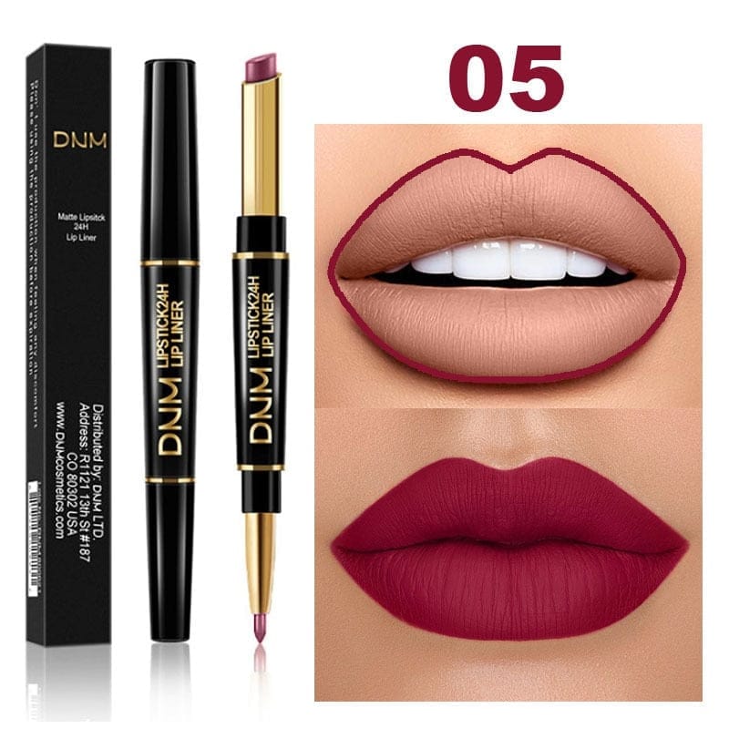 Double Ended Matte Lipstick Long Lasting Waterproof Lipsticks Bennys Beauty World