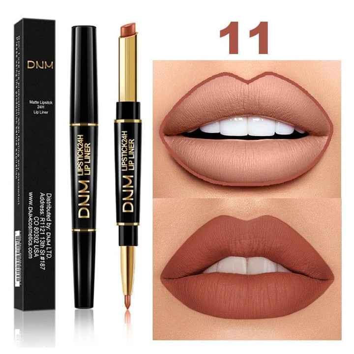 Double Ended Matte Lipstick Long Lasting Waterproof Lipsticks Bennys Beauty World