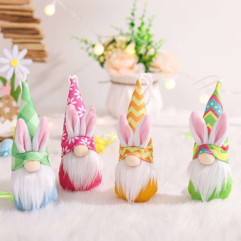 Easter Gifts Home Decorative Dolls Beard Ears BENNYS