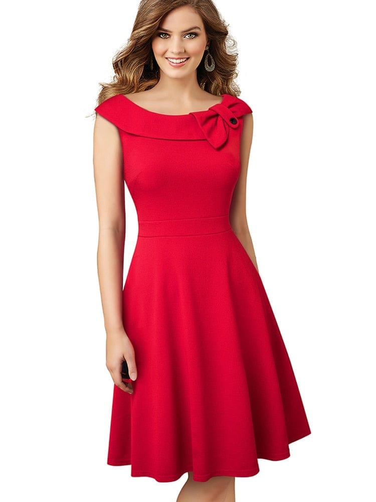 Flared sales cocktail dresses