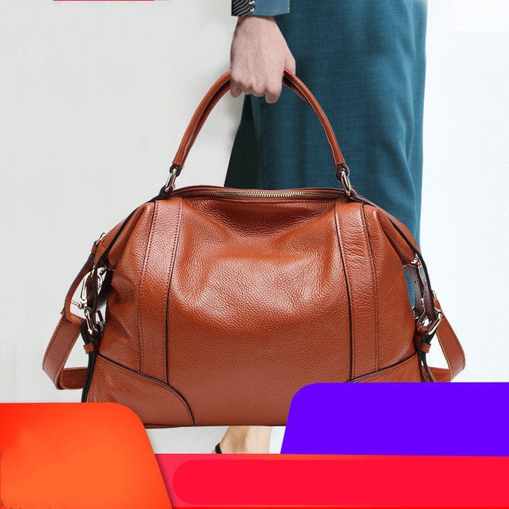 European And American Leather Top Layer Cowhide Bag For Ladies BENNYS