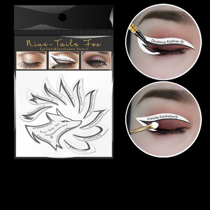 Eyeshadow Eyeliner Makeup Template Sticker Bennys Beauty World