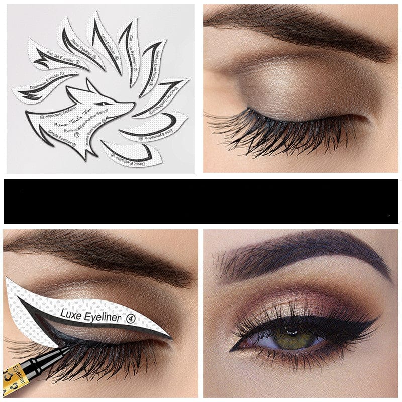 Eyeshadow Eyeliner Makeup Template Sticker Bennys Beauty World