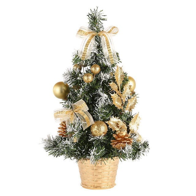 Family Christmas Gift Mini Artificial Christmas Tree Decorations BENNYS