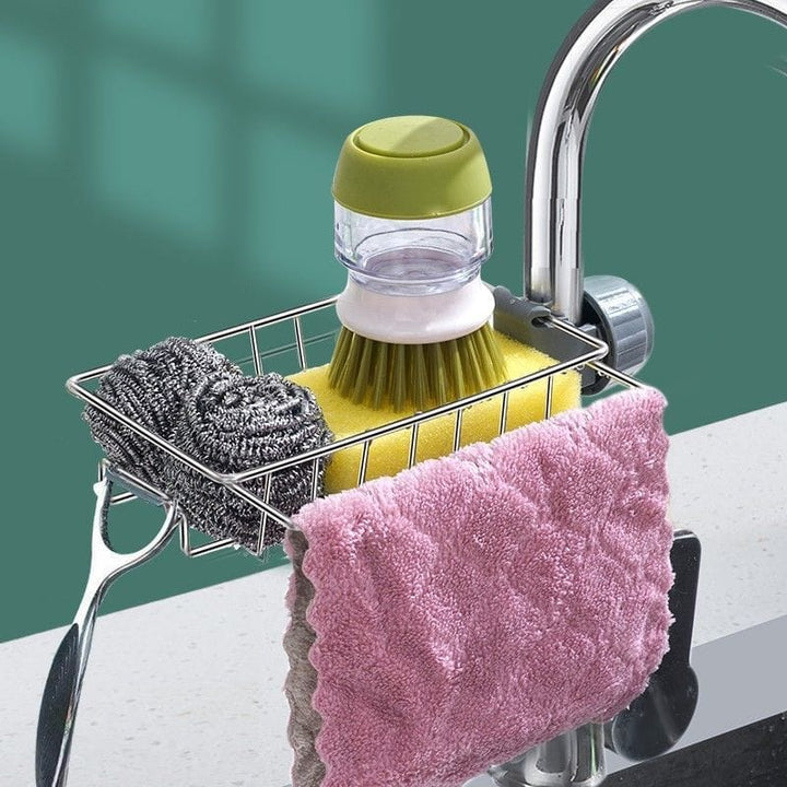 Faucet Rack, Rag Storage Rack, Kitchen Supplies BENNYS