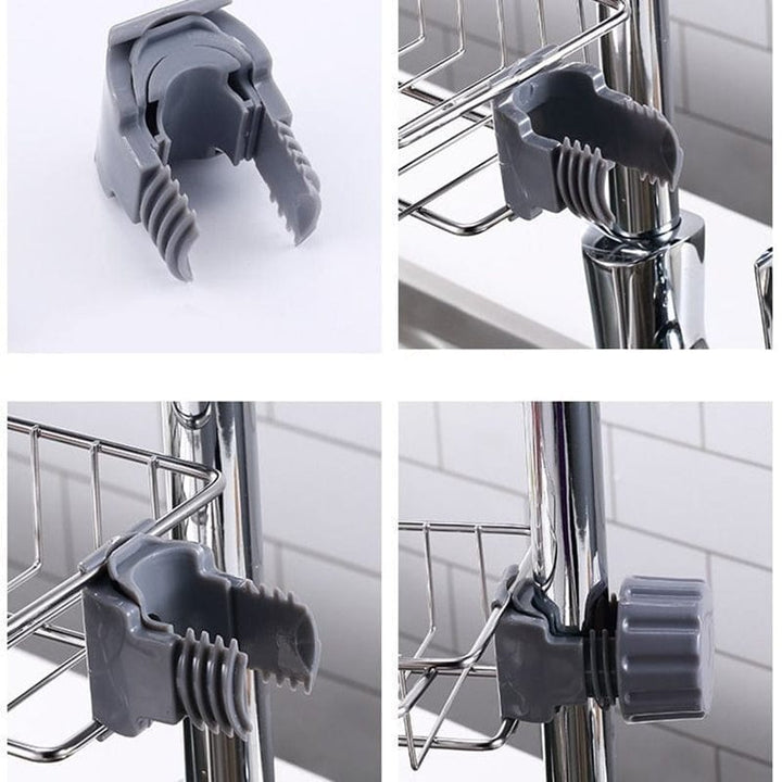 Faucet Rack, Rag Storage Rack, Kitchen Supplies BENNYS