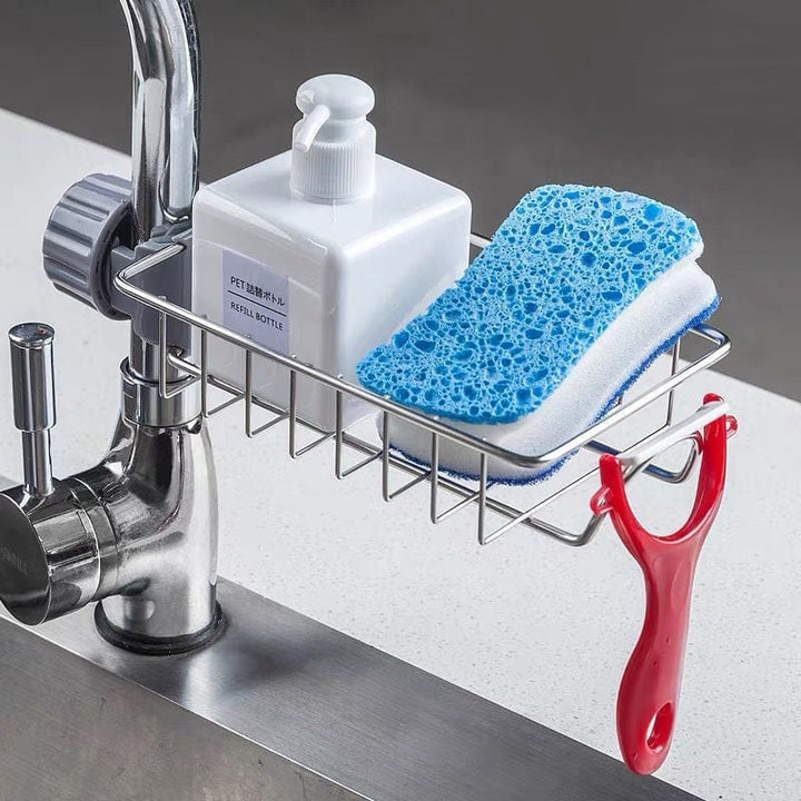 Faucet Rack, Rag Storage Rack, Kitchen Supplies BENNYS