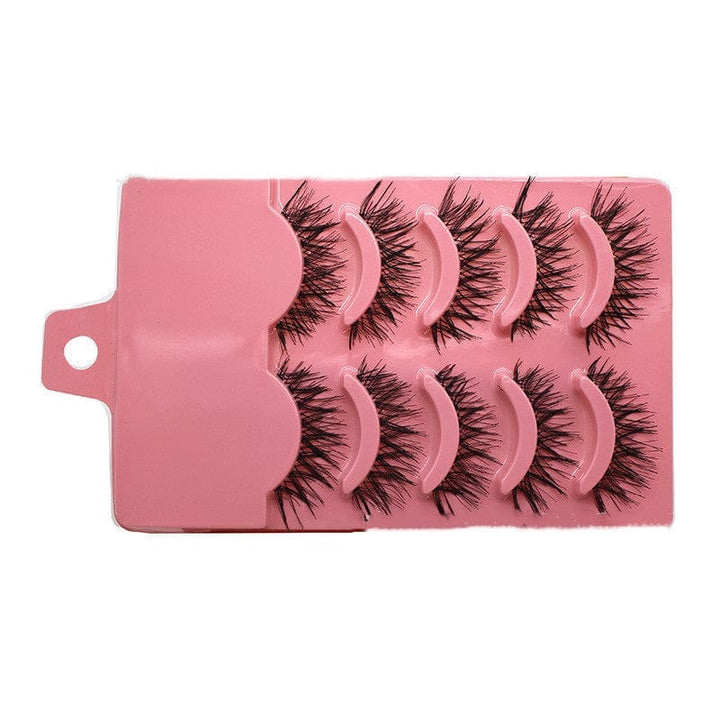 Five pairs of false eyelashes BENNYS