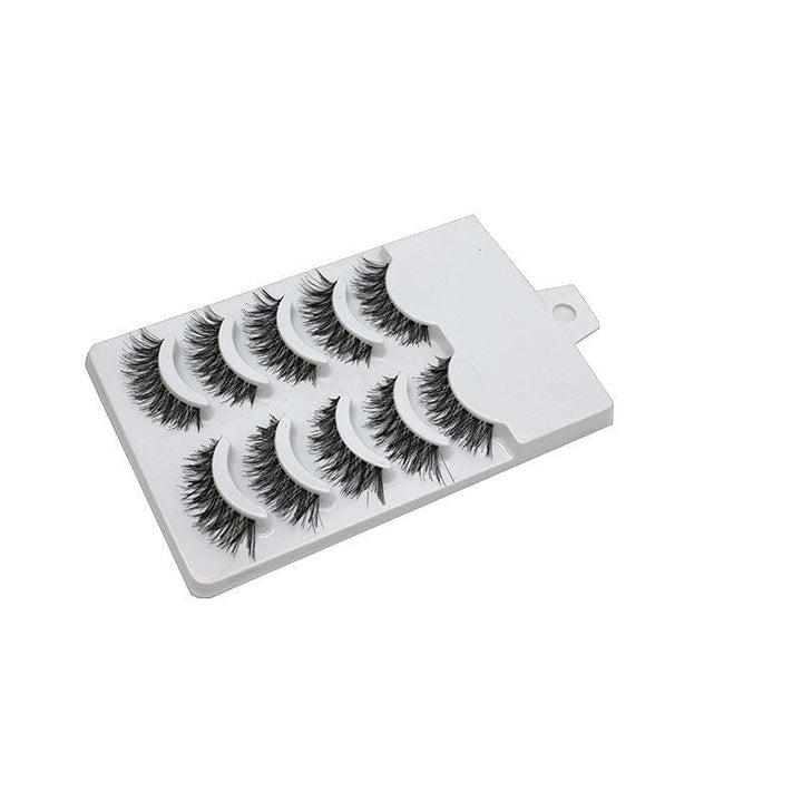 Five pairs of false eyelashes BENNYS