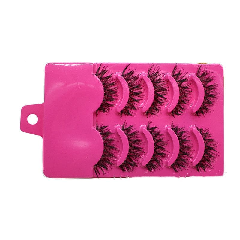 Five pairs of false eyelashes BENNYS