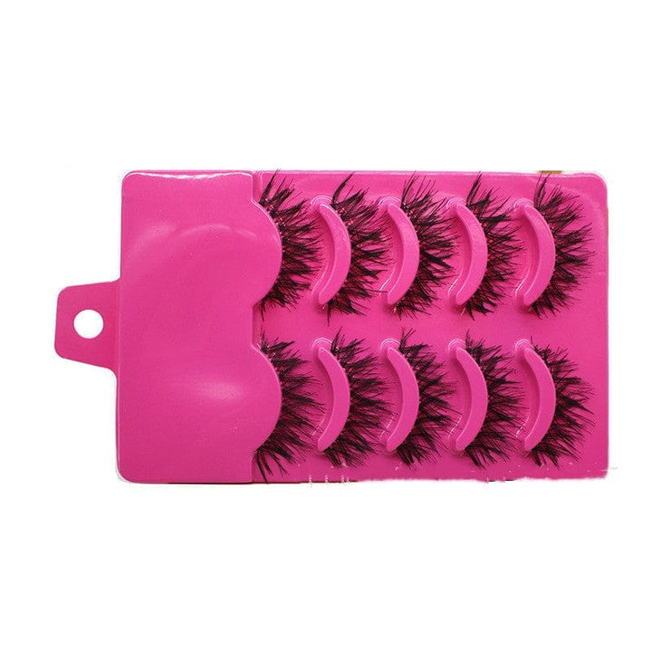 Five pairs of false eyelashes BENNYS