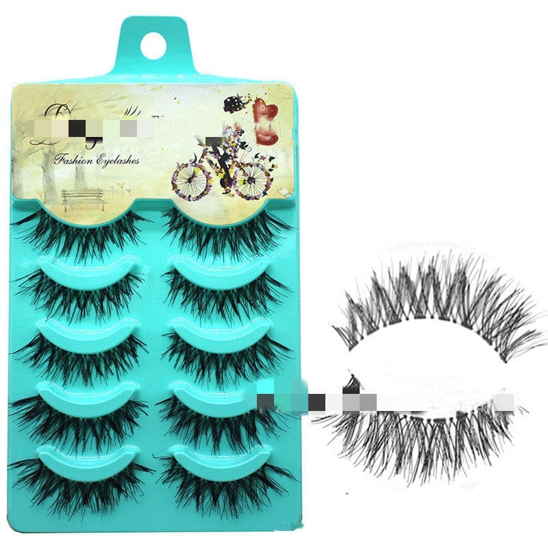 Five pairs of false eyelashes BENNYS