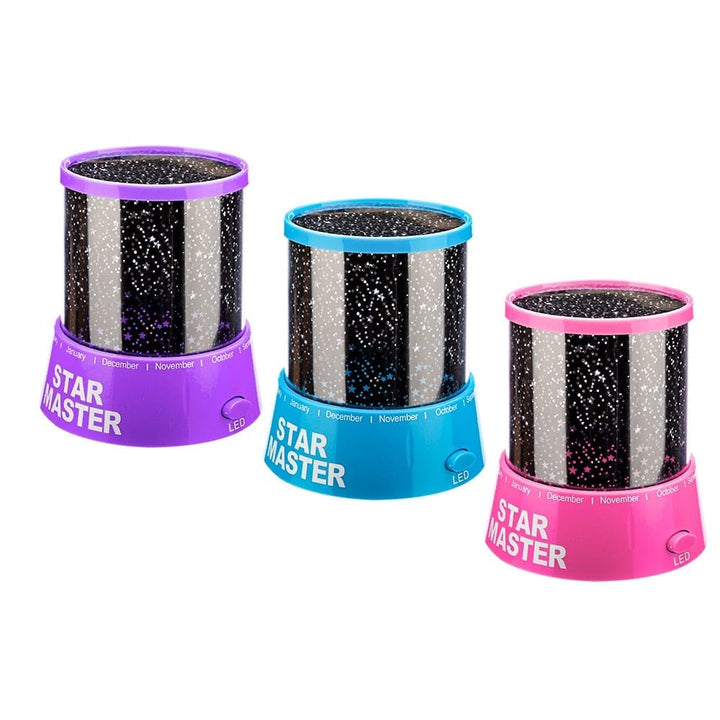 Galaxy Projector Starry Sky Rotating LED Night Moon Light Kids Gift Lamp BENNYS