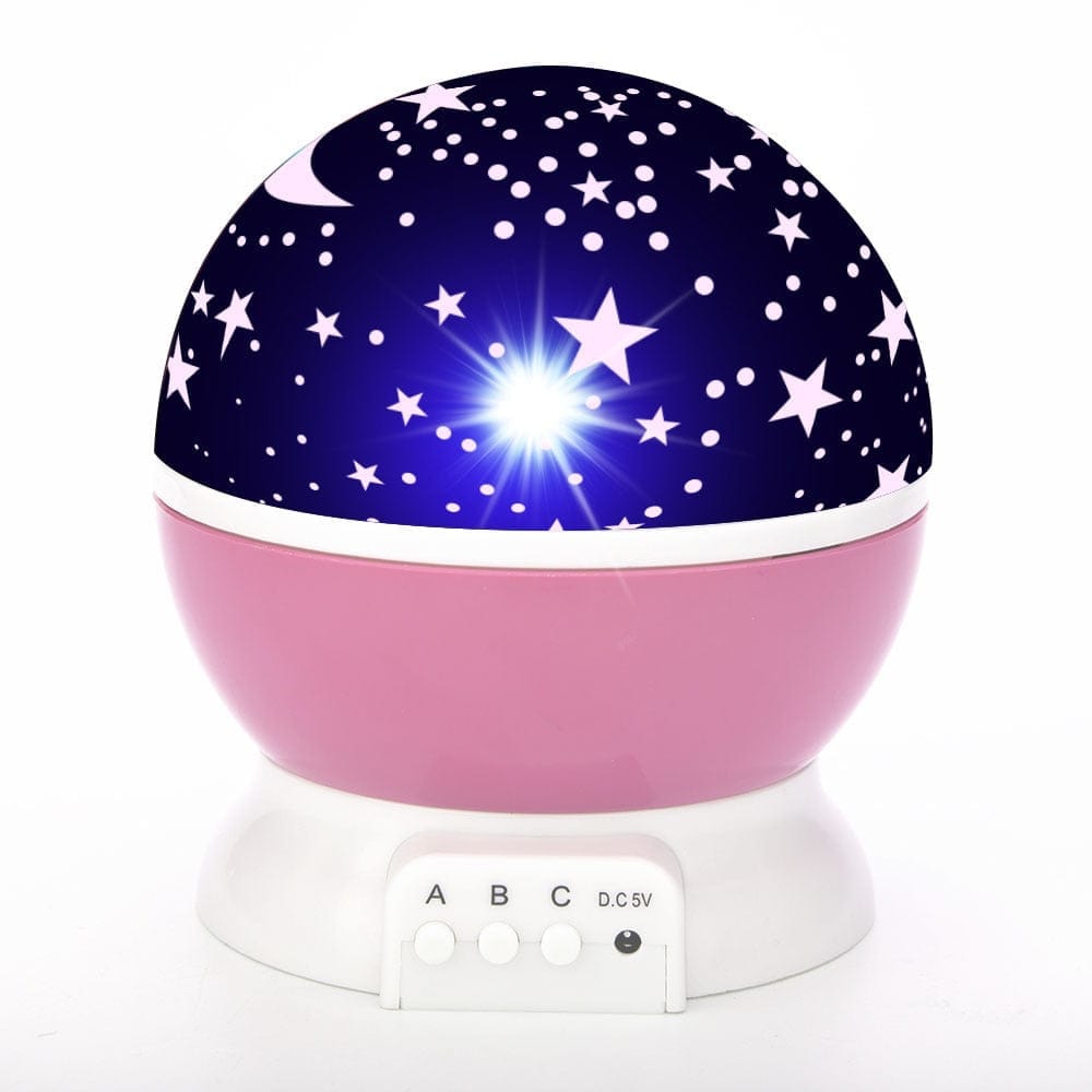 Galaxy Projector Starry Sky Rotating LED Night Moon Light Kids Gift Lamp BENNYS