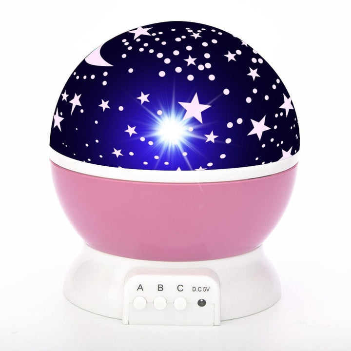 Galaxy Projector Starry Sky Rotating LED Night Moon Light Kids Gift Lamp BENNYS