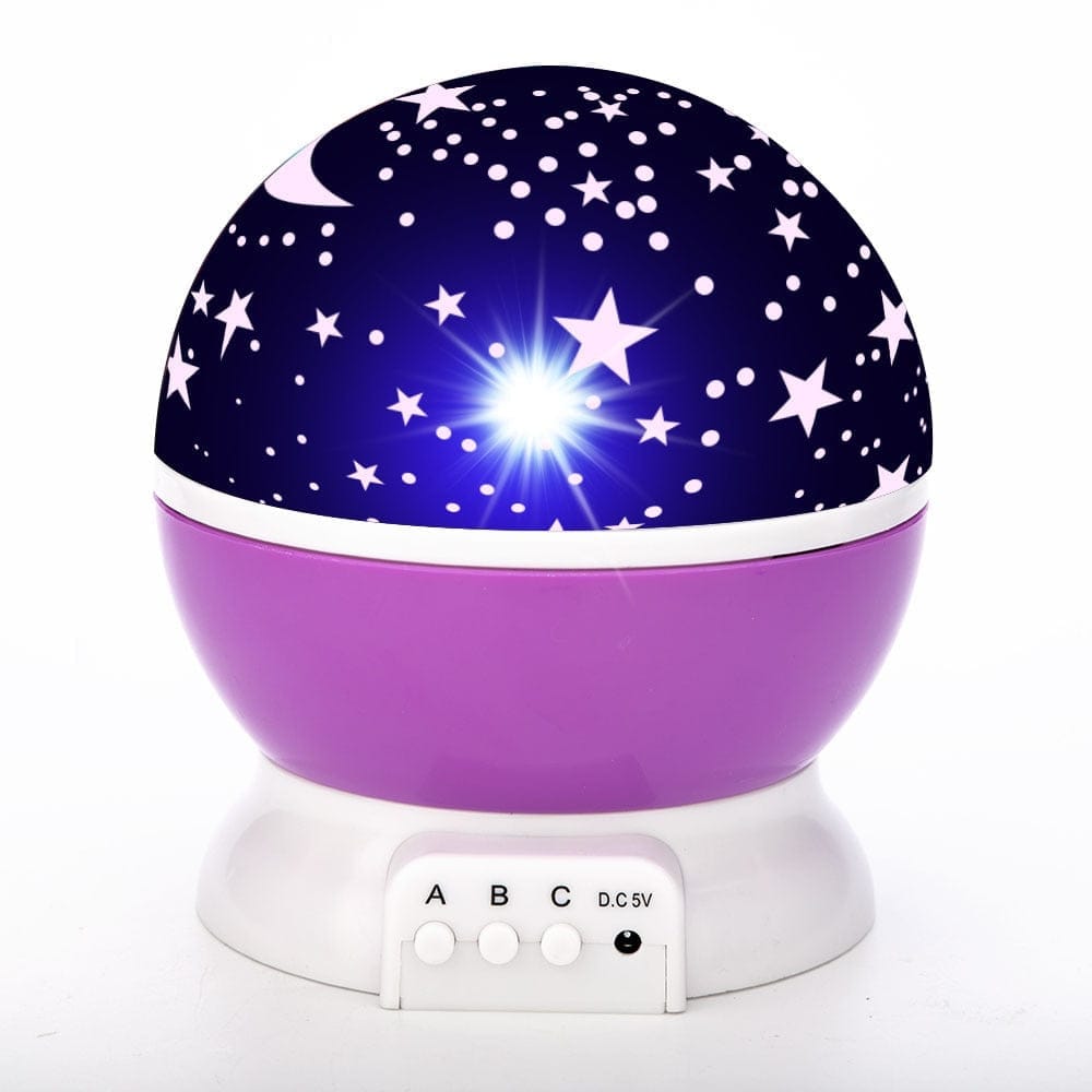 Galaxy Projector Starry Sky Rotating LED Night Moon Light Kids Gift Lamp BENNYS