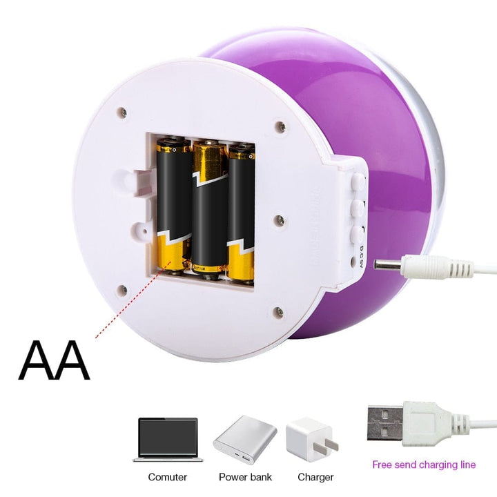 Galaxy Projector Starry Sky Rotating LED Night Moon Light Kids Gift Lamp BENNYS