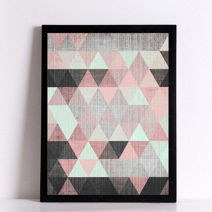Geometric Canvas Wall Painting BENNYS