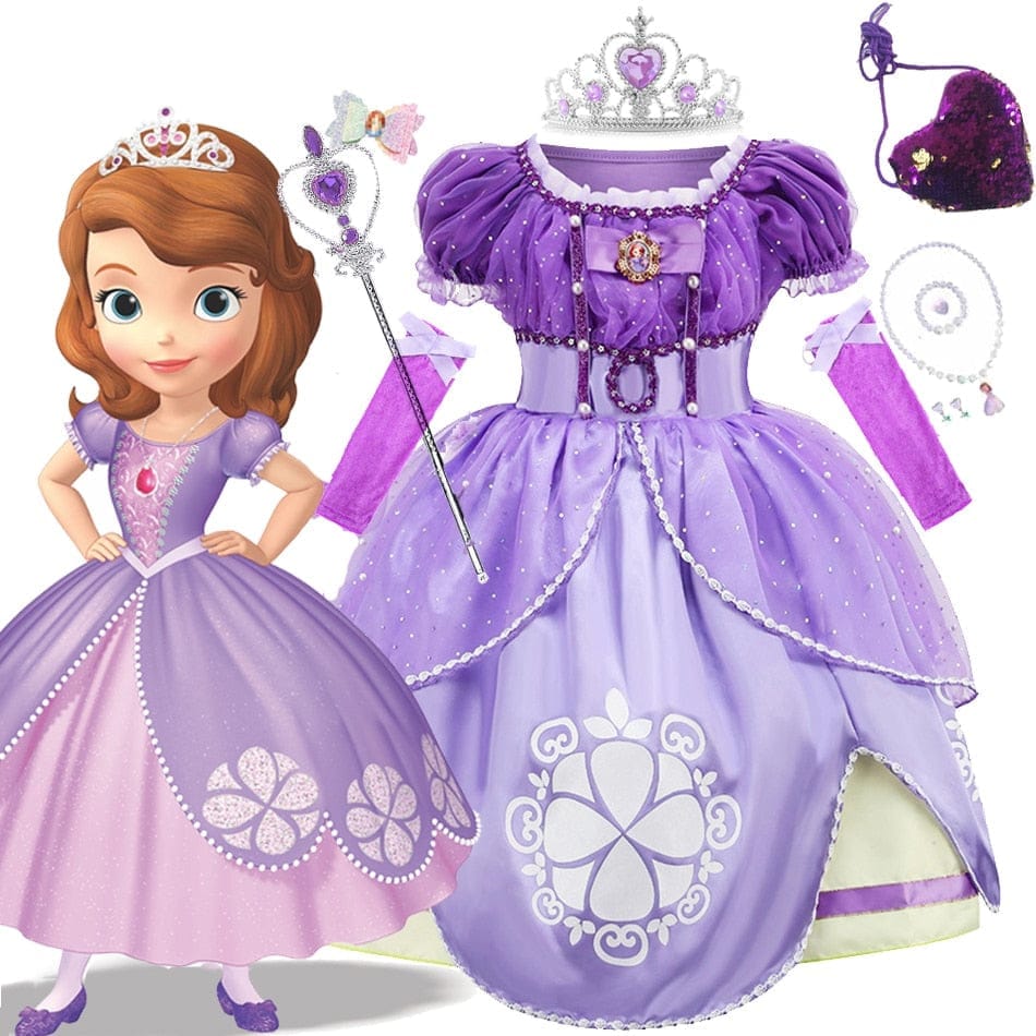 Girls Cartoon Role Play Costume Dress BENNYS