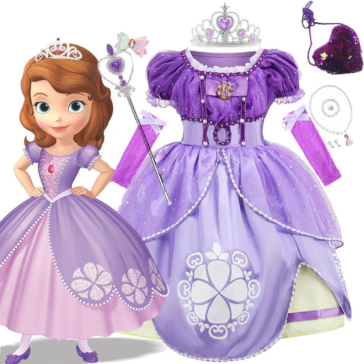 Girls Cartoon Role Play Costume Dress BENNYS
