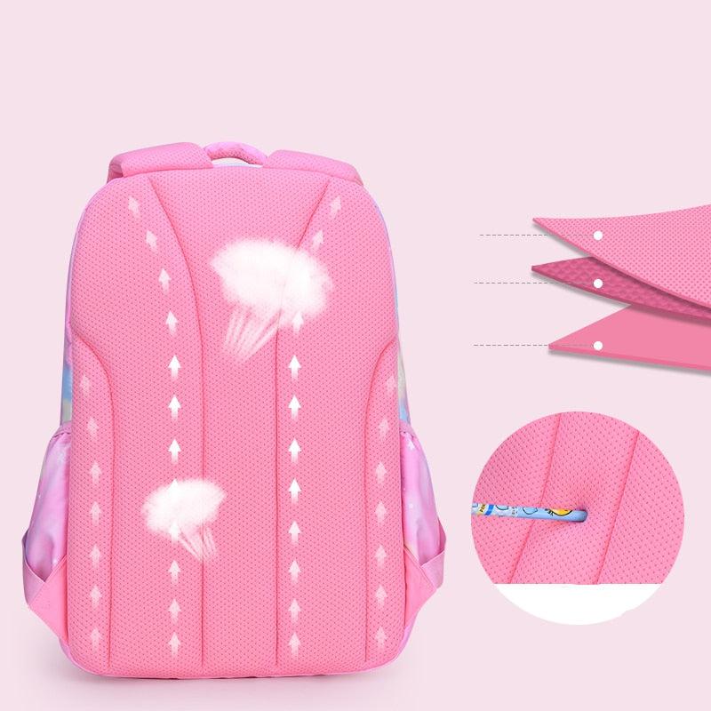 Kids Backpack Princess School bags 2 sizes-backpack-Bennys Beauty World